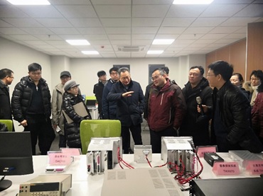 Leaders of relevant departments of Wuhu city came to our company for investigation